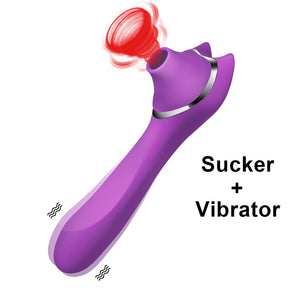 Clit Sucker Vagina Sucking Vibrator Sex Toy for Woman Clitoris Sucker Blowjob Oral Licking Nipple Sex Toys for Adults Couples - sextoysok