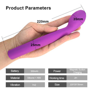 Powerful Waterproof G spot Vibrator Sex toys for Woman Soft Silicone Rechargeable Clitoris Stimulator Massage Toys for Adults - sextoysok
