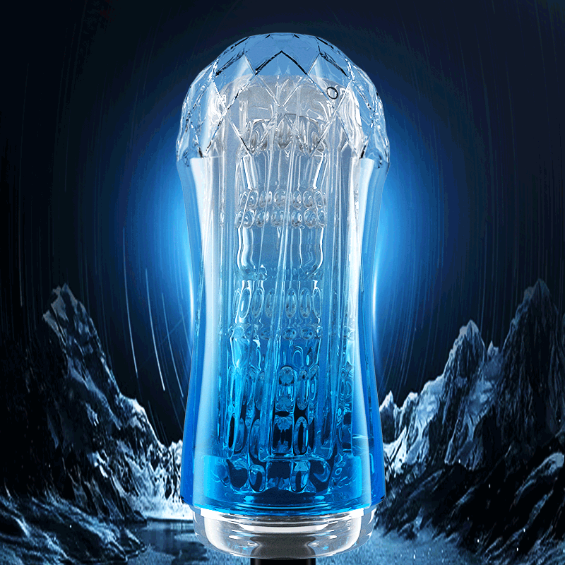 MRL Male Masturbator Cup Soft Pussy Sex Toys Transparent Vagina Adult Endurance Exercise Sex Products Vacuum Pocket Cup for Men - sextoysok