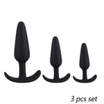 DOPAMONKEY black Silicone Butt Plug With 10 speed Vibrator Anal Plug Sex Toys For Woman Men Anal Dilator Adult sex for couples - sextoysok
