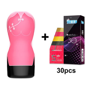 FOX Sex Shop Male Masturbator Vagina Real Pussy Sex Toys for Adult Product Male Masturbation Artificial Vagina - sextoysok