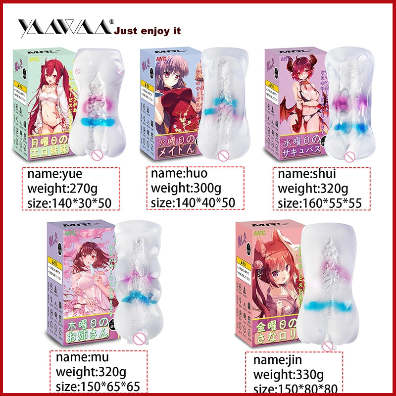 Masterbation For Men Vagina Real Pussy Artificial vagina Sex Toys For Men Male Masturbator Transparent Vagina Adult toys - sextoysok