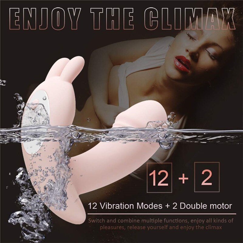 Wearable Panties Vibrator Remote Control Waterproof Vagina Balls 10 Speed Sex Toys for Woman Vibrating Egg Clitoris Stimulation - sextoysok