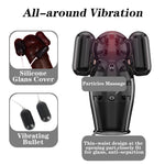 12 Speeds Penis Vibrator Penis Massager Trainer Glans Vibrator Men Sex Toys Enhancement Delay Lasting Erection Male Masturbation - sextoysok