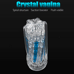 MRL Male Masturbator Cup Soft Pussy Sex Toys Transparent Vagina Adult Endurance Exercise Sex Products Vacuum Pocket Cup for Men - sextoysok