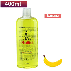 400ml fruit flavor lubricant anal grease for sex lube gel Oral Sex Oil strawberry Banana orange grape Massage Oil water based - sextoysok