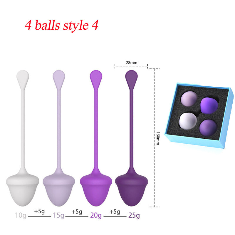 sex toys For Women Medical vaginal balls Magic kegel exercises Silicone Koro Kegel geisha chinese Balls Dumbbe exercise device - sextoysok