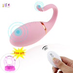 Sex Toys for Woman 10 Speed USB Charging Wireless Remote Control Fish Tail Jump Egg Vibrator Waterproof Massage Vibrator SexGift - sextoysok