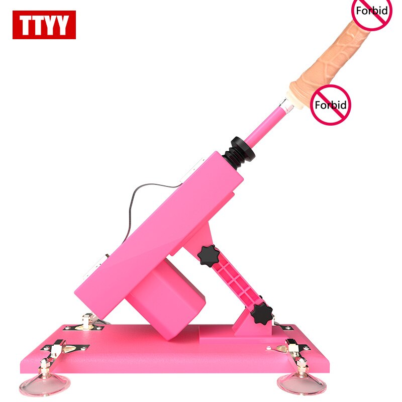 Sex Machine Female Masturbation Pumping Gun Adjustable Speed Love Machines for Women with Vagina Cup Sex Products Sex Products - sextoysok