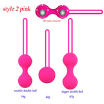 sex toys For Women Medical vaginal balls Magic kegel exercises Silicone Koro Kegel geisha chinese Balls Dumbbe exercise device - sextoysok