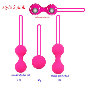 sex toys For Women Medical vaginal balls Magic kegel exercises Silicone Koro Kegel geisha chinese Balls Dumbbe exercise device - sextoysok