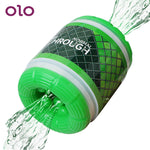 OLO Dual Channel Male Masturbator Blowjob Pussy Artificial Vagina TPE Masturbation Sex Toys for Men Adult Products - sextoysok