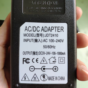 HISMITH Sex Machine Power Supply Adapter Input AC 100V-240V 50/60hz Output DC 3-24V-100-2000mA Machine Attachments - sextoysok
