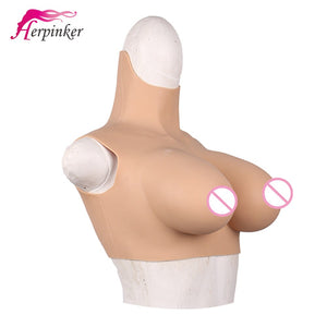 Can be Heated 2020 New Cotton Filler Breast Forms Reinforcement Effect Buffer Shock Absorption Silicone Breast For Crossdresser - sextoysok