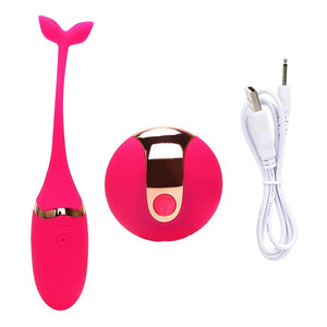 IKOKY Vaginal Tighten Exercise Kegel Balls G Spot Vibrator Sex Toy for Women Vibrating Eggs Silicone Ben Wa Ball - sextoysok
