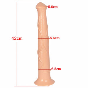 42*6.5cm Long Realistic Horse Dildo Big Thick Animal Penis Sex Toys For Woman Vaginal Butt Massage Masturbation Huge Cock Dick - sextoysok