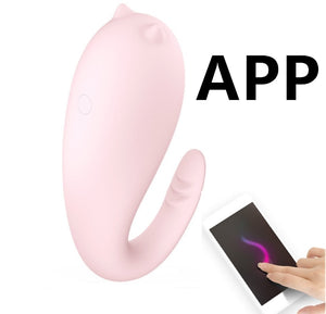 Silicone Monster Pub Vibrator APP Wireless Remote control G-spot Massage 8 Frequency Adult Game Sex Toys for Women Q49 - sextoysok