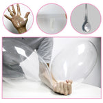 100PCS Natural Latex Smooth Lubricated Condom Ultra Thin Contraception Condoms for Men Sex Toy - sextoysok