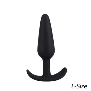 DOPAMONKEY black Silicone Butt Plug With 10 speed Vibrator Anal Plug Sex Toys For Woman Men Anal Dilator Adult sex for couples - sextoysok