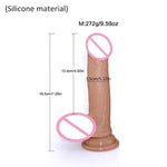 7/9in Super Realistic Big Dildo Flexible Penis Dick with Suction Cup Adult Products Female Masturbation Sex Toys for women - sextoysok