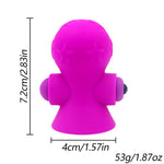 DOPAMONKEY Breast Nipple Vibration Super Suction Chest Stimulate Sex Toy For Women Breast Massage 10 Vibration Adult Sex Shop - sextoysok
