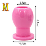 Large, medium and small soft rubber hollow female female expansion anal device unisex backyard expander foreign trade hot produc - sextoysok