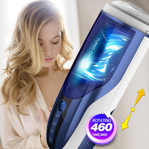 Manbird Full Automatic Thrusting Male Masturbator Toys for Men Retractable Voice Electric Machine Blowjob Sucking Sex Products (White) - sextoysok