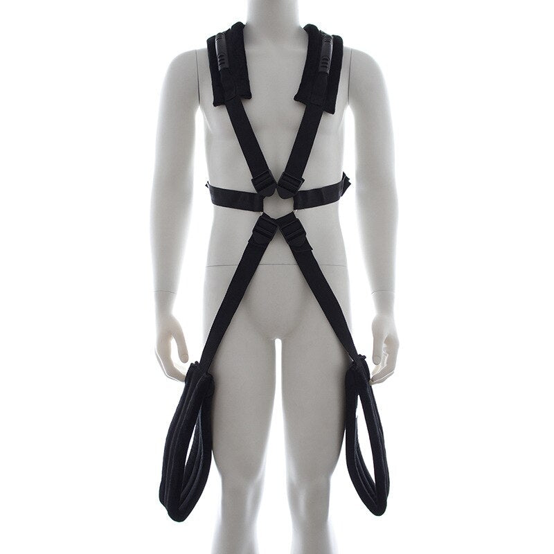 Adult Products Backpack Bandage Auxiliary Swing Straps Men's and Women's Flirting Products - sextoysok