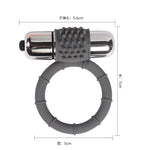 Stretchy Silicone Male Penes Lock Ring Cage Collar G-pot Vibrator Sex Toys Adjustable Flirt Anal Vagina Stimulation Massager - sextoysok