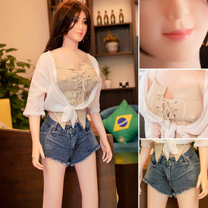 Sex Doll Inflatable 160CM 3D Simulation Male Masturbation Support Anal Vaginal Sex Toys For Men Adults Products muneca hinchable - sextoysok