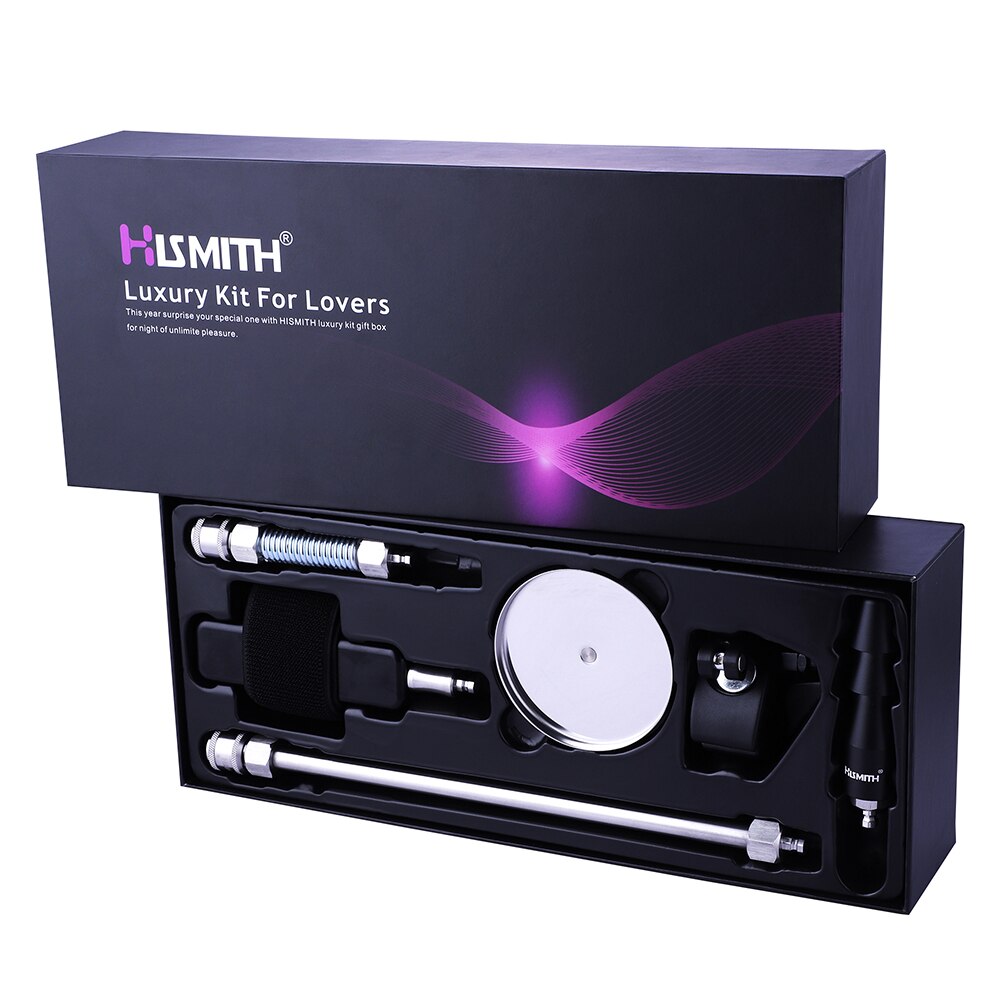 HISMITH Luxury Kit For Lovers - Kliclok System Adaptors Premium Sex Machine Function Expansion Setting For Men & Women (For Kliclok Machine) - sextoysok