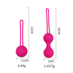 Smart Kegel Balls Vaginal Balls Muscle Tight Exercise Vibrator Vaginal Clit Massager Ben Wa Balls Sex Toys For Adults Women - sextoysok