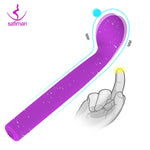 Powerful Waterproof G spot Vibrator Sex toys for Woman Soft Silicone Rechargeable Clitoris Stimulator Massage Toys for Adults - sextoysok
