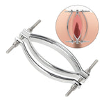 Metal Labia Clamps Clitoris Teasing G Spot Stimulator Vagina Speculum Inspecting Adult Bondage Masturbator Sex Toy For Women (GS13) - sextoysok