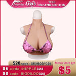 Can be Heated 2020 New Cotton Filler Breast Forms Reinforcement Effect Buffer Shock Absorption Silicone Breast For Crossdresser - sextoysok