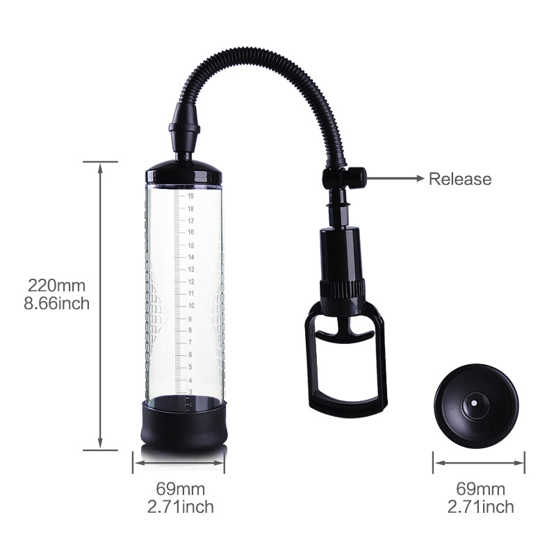 Electric Penis Pump Sex Toys for Men Male Masturbator Penis Extender Penile Vacuum Pump Penis Enlargement Enhancer Massager Ring - sextoysok