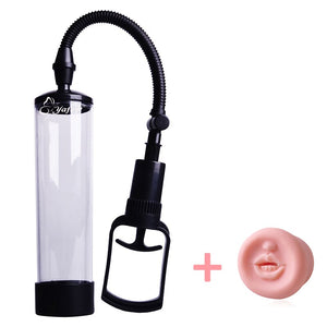 Hand some up strong Pump Penis Enlargement Sexy Toys For Men Man Penis Pump Extension Device Adult sex Product for mal - sextoysok