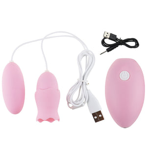 Tongue Licking Jump Eggs Vibration Sex Toys of Women Vaginal Balls Adult Sex Products USB Charging Masturbation Women Sex Gift - sextoysok