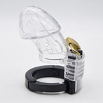 Plastic Male Chastity Device Adjustable Cuff Ring Male Multifunction Chastity Lock Bondage Belt Virginity Cock Adult Sex - sextoysok