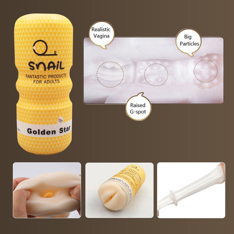 Meselo Realistic Vagina Anal Male Masturbator Silicone Soft Tight Pussy Erotic Adult Toy vibrator Sex Toys For Men Masturbatings - sextoysok