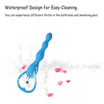 Anal Plug Sex Toys for Women Rear Court Silica Gel Vibration Pull Beads Anal Vibrator Anal Plug Beads for Sex Game Sex Product - sextoysok