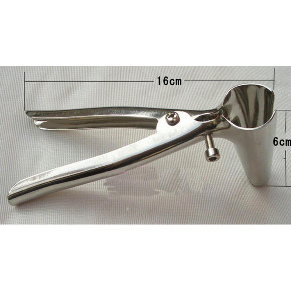 Movconly Sexy Stainless Steel Expansion Yam Vaginal Colposcopy Vaginal Dilator Speculum Anal Sex Toy Anal Speculum Mirror - sextoysok