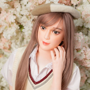 160cm Sex Doll for Men Adult Love Doll Vagina Lifelike Pussy Japanese Realistic Big Breast Sexy Doll Doll Porn Big Breast (Flesh) - sextoysok
