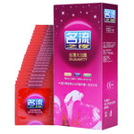 Meselo 100 Pcs/Box Condoms Natural Latex Smooth Lubricated Condom Contraception Adult Life Condoms For Men Sex Toys Sex Products - sextoysok