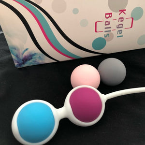 Medical vaginal dumbbell kegel simulator exercises For Women sexual Silicone Koro Kegel Ball 4Bead muscle fitness Shrinking ball - sextoysok