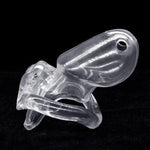 Nano of HT V3 Male Chastity Device Resin Chastity Belt Black CBT Plastic Cock Cage With 4 Cock Rings Men BDSM Sex Toys - sextoysok
