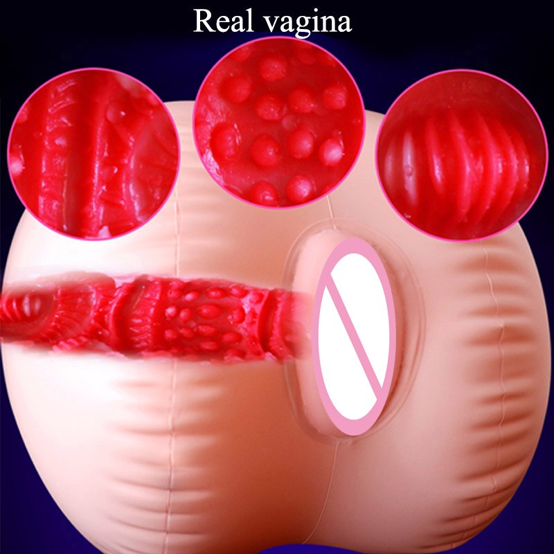 Realistic Big Pussy Ass Sex Toys for Man,Full Hot/Cold/Air Sex Dolls Lifelike Inflatable Butt Vagina Male Masturbation Sex Shop - sextoysok