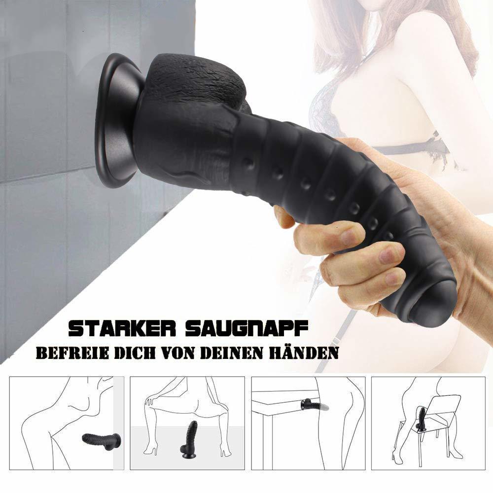 Realistic big silicone Dildo Suction Cup Male G Anal Pussy plastic artificial rubber Penis Ultra-soft Adult Sex toys for woman - sextoysok
