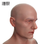 2019 New style male silicone mask Bell for cosplay partys drag queen masking masquerade full head masks - sextoysok