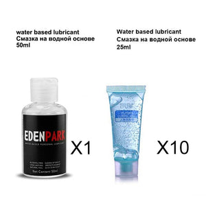 Sex Lubricant 25ml 10pcs Lubricants Water-based transprant Human body Sex Oil Vaginal Anal Gel Adults Sex Homosexual Lubricant - sextoysok